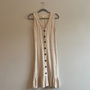 Linen Prairie Dress